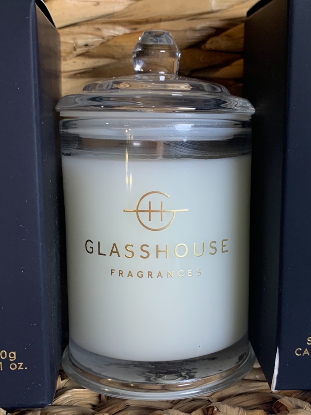 Set of 5 Glasshouse, candles. Gift baskets, bridesmaids, stocking stuffers, home